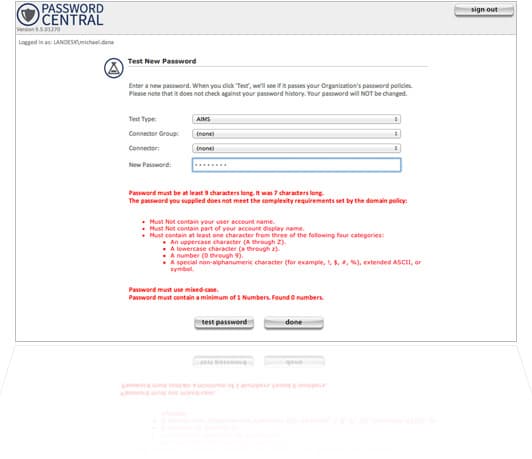 Password Policy Automation