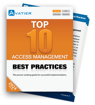 Top 10 Access Management Best Practices Workbook<br />
