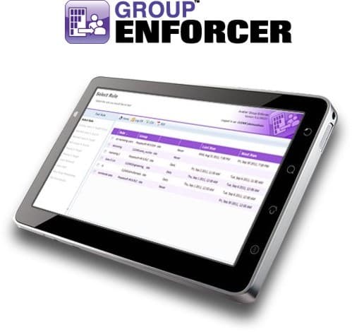 Group Enforcer Automatic Group Management Software<br />
